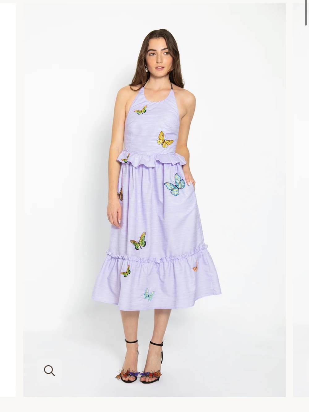 Fanm Nom Didem Midi Dress small